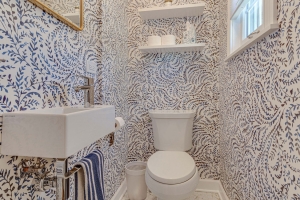 Powder Room Remodel in Park Ridge